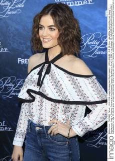 LOS ANGELES - JUN 15: Lucy Hale at the Pretty Little Liars Seaon 7 Premiere and Dead of Summer Premeire at the Hollywood Forever Cemetary on June 15, 2016 in Los Angeles, CA  KathyxHutchins