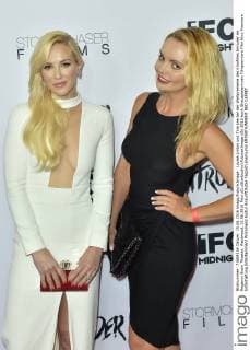 Louise Linton und Tina Lee bei der Weltpremeire des Kinofilms Intruder im Regency Bruin Theater. Westwood, 15.06.2016 Foto:xD.xStarbuckx xFuturexImage