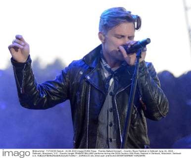 Frankie Ballard Konzert - Country Music Festival in Oshkosh June 16, 2016 - Oshkosh, Wisconsin, U.S - Country singer FRANKIE BALLARD performs during the 2016 Country USA Music Festival in Oshkosh, Wisconsin. Oshkosh U.S. - ZUMAb115
