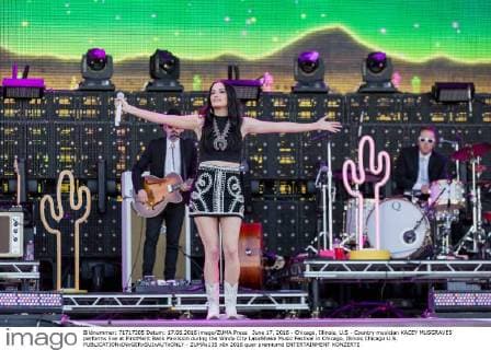 June 17, 2016 - Chicago, Illinois, U.S - Country musician KACEY MUSGRAVES performs live at FirstMerit Bank Pavilsion during the Windy City LakeShake Music Festival in Chicago, Illinois Chicago U.S. - ZUMAs135