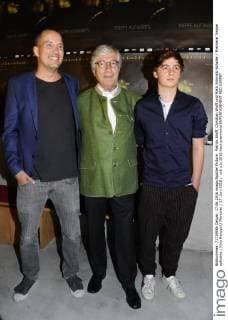 Patrick Wolff, Christian Wolff und Matti Schmidt-Schaller Premiere Treppe aufwärts Kino Monopol München 17. Juni 2016
