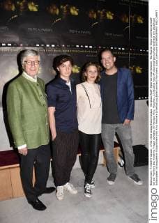 Christian Wolff, Matti Schmidt-Schaller, Mia Maariel Meyer und Patrick Wolff bei der Premiere des Kinofilms Treppe aufwärts im Monopol Kino. München, 17.06.2016 Foto:xP.xSchönbergerx xFuturexImage