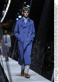 Mailand Men s Fashion Week - Canali Milan Men s Fashion Week Spring Summer 2017 Milan Fashion Week, Spring Summer 2017. CHANNEL FASHION SHOW. Pictured: model  RiccardoxGiordanoxfotosicki