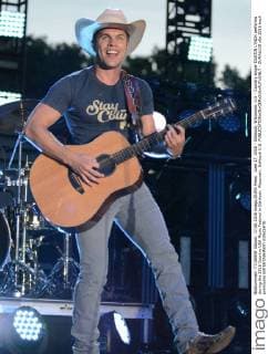 June 17, 2016 - Oshkosh, Wisconsin, U.S - Country singer DUSTIN LYNCH performs during the 2016 Country USA Music Festival in Oshkosh, Wisconsin. Oshkosh U.S. - ZUMAb115