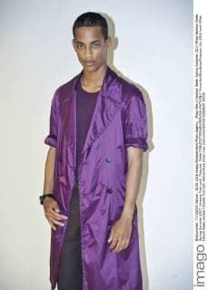 Milan Men s Fashion Week Spring Summer 2017 Milan Fashion Week, Spring Summer 2017. Versace First Look. Pictured: Model  RiccardoxGiordanoxFotosicki