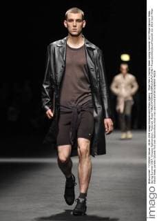Milan Men s Fashion Week Spring Summer 2017 Milan Fashion Week, Spring Summer 2017. Versace Fashionshow. Pictured: Model  RiccardoxGiordanoxFotosicki
