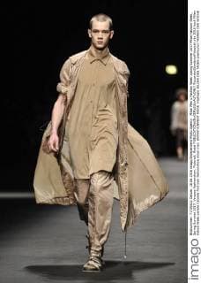 Milan Men s Fashion Week Spring Summer 2017 Milan Fashion Week, Spring Summer 2017. Versace Fashionshow. Pictured: Model  RiccardoxGiordanoxFotosicki
