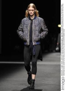 Milan Men s Fashion Week Spring Summer 2017 Milan Fashion Week, Spring Summer 2017. Versace Fashionshow. Pictured: Model  RiccardoxGiordanoxFotosicki