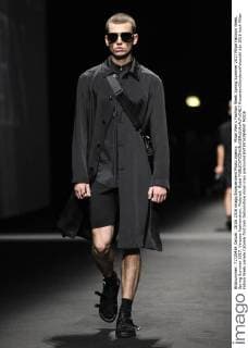 Milan Men s Fashion Week Spring Summer 2017 Milan Fashion Week, Spring Summer 2017. Versace Fashionshow. Pictured: Model  RiccardoxGiordanoxFotosicki