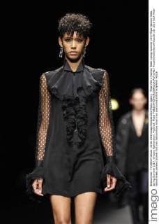 Milan Men s Fashion Week Spring Summer 2017 Milan Fashion Week, Spring Summer 2017. Versace Fashionshow. Pictured: Model  RiccardoxGiordanoxFotosicki