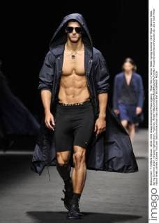 Milan Men s Fashion Week Spring Summer 2017 Milan Fashion Week, Spring Summer 2017. Versace Fashionshow. Pictured: Model  RiccardoxGiordanoxFotosicki