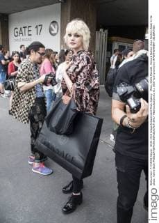 Milan, Stella Maxwell, Versace fashion show Fashion Week in the photo: Celine Bouly  AlbertoxScarpinato
