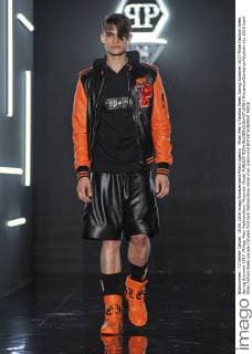 Milan Men s Fashion Week Spring Summer 2017 Milan Fashion Week, Spring Summer 2017. Philipp Plein Fashionshow. Pictured: Model  RiccardoxGiordanoxFotosicki
