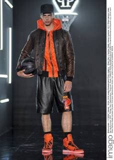 Milan Men s Fashion Week Spring Summer 2017 Milan Fashion Week, Spring Summer 2017. Philipp Plein Fashionshow. Pictured: Model  RiccardoxGiordanoxFotosicki