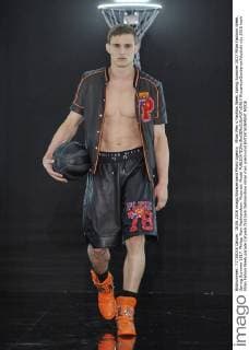 Milan Men s Fashion Week Spring Summer 2017 Milan Fashion Week, Spring Summer 2017. Philipp Plein Fashionshow. Pictured: Model  RiccardoxGiordanoxFotosicki