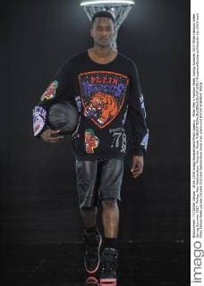 Milan Men s Fashion Week Spring Summer 2017 Milan Fashion Week, Spring Summer 2017. Philipp Plein Fashionshow. Pictured: Model  RiccardoxGiordanoxFotosicki