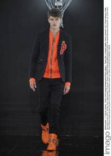Milan Men s Fashion Week Spring Summer 2017 Milan Fashion Week, Spring Summer 2017. Philipp Plein Fashionshow. Pictured: Model  RiccardoxGiordanoxFotosicki