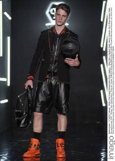 Milan Men s Fashion Week Spring Summer 2017 Milan Fashion Week, Spring Summer 2017. Philipp Plein Fashionshow. Pictured: Model  RiccardoxGiordanoxFotosicki