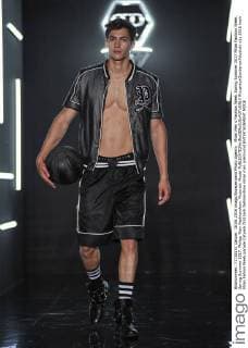 Milan Men s Fashion Week Spring Summer 2017 Milan Fashion Week, Spring Summer 2017. Philipp Plein Fashionshow. Pictured: Model  RiccardoxGiordanoxFotosicki