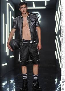 Milan Men s Fashion Week Spring Summer 2017 Milan Fashion Week, Spring Summer 2017. Philipp Plein Fashionshow. Pictured: Model  RiccardoxGiordanoxFotosicki