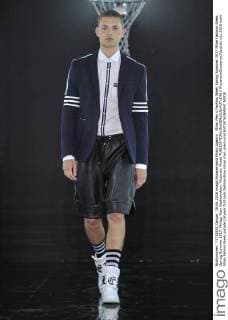 Milan Men s Fashion Week Spring Summer 2017 Milan Fashion Week, Spring Summer 2017. Philipp Plein Fashionshow. Pictured: Model  RiccardoxGiordanoxFotosicki