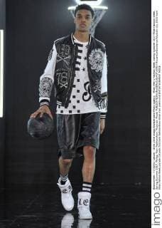 Milan Men s Fashion Week Spring Summer 2017 Milan Fashion Week, Spring Summer 2017. Philipp Plein Fashionshow. Pictured: Model  RiccardoxGiordanoxFotosicki