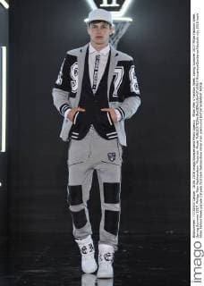 Milan Men s Fashion Week Spring Summer 2017 Milan Fashion Week, Spring Summer 2017. Philipp Plein Fashionshow. Pictured: Model  RiccardoxGiordanoxFotosicki