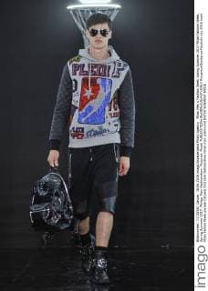 Milan Men s Fashion Week Spring Summer 2017 Milan Fashion Week, Spring Summer 2017. Philipp Plein Fashionshow. Pictured: Model  RiccardoxGiordanoxFotosicki