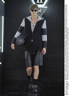 Milan Men s Fashion Week Spring Summer 2017 Milan Fashion Week, Spring Summer 2017. Philipp Plein Fashionshow. Pictured: Model  RiccardoxGiordanoxFotosicki