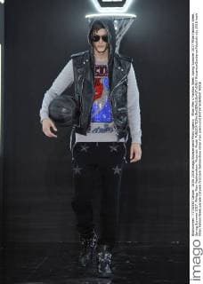 Milan Men s Fashion Week Spring Summer 2017 Milan Fashion Week, Spring Summer 2017. Philipp Plein Fashionshow. Pictured: Model  RiccardoxGiordanoxFotosicki