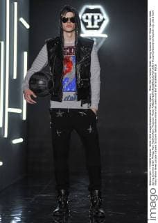 Milan Men s Fashion Week Spring Summer 2017 Milan Fashion Week, Spring Summer 2017. Philipp Plein Fashionshow. Pictured: Model  RiccardoxGiordanoxFotosicki
