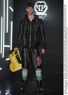 Milan Men s Fashion Week Spring Summer 2017 Milan Fashion Week, Spring Summer 2017. Philipp Plein Fashionshow. Pictured: Model  RiccardoxGiordanoxFotosicki