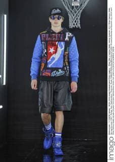 Milan Men s Fashion Week Spring Summer 2017 Milan Fashion Week, Spring Summer 2017. Philipp Plein Fashionshow. Pictured: Model  RiccardoxGiordanoxFotosicki