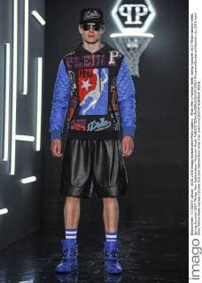 Milan Men s Fashion Week Spring Summer 2017 Milan Fashion Week, Spring Summer 2017. Philipp Plein Fashionshow. Pictured: Model  RiccardoxGiordanoxFotosicki