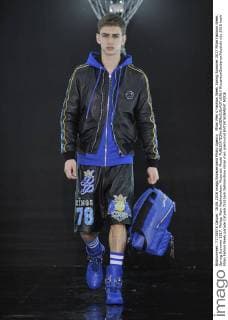 Milan Men s Fashion Week Spring Summer 2017 Milan Fashion Week, Spring Summer 2017. Philipp Plein Fashionshow. Pictured: Model  RiccardoxGiordanoxFotosicki