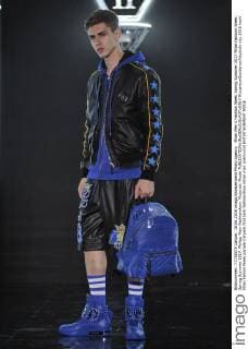 Milan Men s Fashion Week Spring Summer 2017 Milan Fashion Week, Spring Summer 2017. Philipp Plein Fashionshow. Pictured: Model  RiccardoxGiordanoxFotosicki