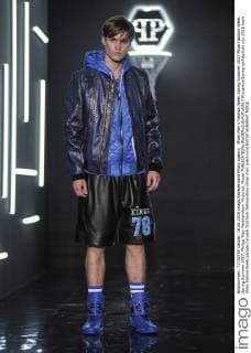 Milan Men s Fashion Week Spring Summer 2017 Milan Fashion Week, Spring Summer 2017. Philipp Plein Fashionshow. Pictured: Model  RiccardoxGiordanoxFotosicki