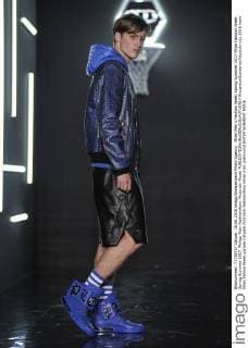 Milan Men s Fashion Week Spring Summer 2017 Milan Fashion Week, Spring Summer 2017. Philipp Plein Fashionshow. Pictured: Model  RiccardoxGiordanoxFotosicki