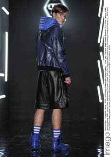 Milan Men s Fashion Week Spring Summer 2017 Milan Fashion Week, Spring Summer 2017. Philipp Plein Fashionshow. Pictured: Model  RiccardoxGiordanoxFotosicki