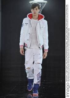 Milan Men s Fashion Week Spring Summer 2017 Milan Fashion Week, Spring Summer 2017. Philipp Plein Fashionshow. Pictured: Model  RiccardoxGiordanoxFotosicki