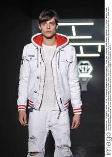 Milan Men s Fashion Week Spring Summer 2017 Milan Fashion Week, Spring Summer 2017. Philipp Plein Fashionshow. Pictured: Model  RiccardoxGiordanoxFotosicki