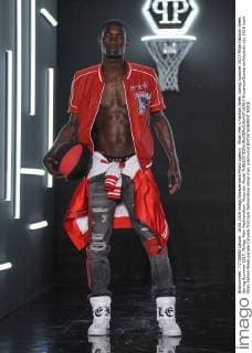 Milan Men s Fashion Week Spring Summer 2017 Milan Fashion Week, Spring Summer 2017. Philipp Plein Fashionshow. Pictured: Model  RiccardoxGiordanoxFotosicki