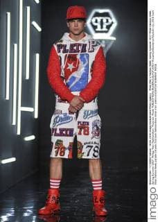 Milan Men s Fashion Week Spring Summer 2017 Milan Fashion Week, Spring Summer 2017. Philipp Plein Fashionshow. Pictured: Model  RiccardoxGiordanoxFotosicki