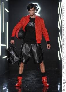 Milan Men s Fashion Week Spring Summer 2017 Milan Fashion Week, Spring Summer 2017. Philipp Plein Fashionshow. Pictured: Model  RiccardoxGiordanoxFotosicki