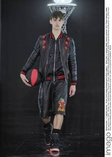Milan Men s Fashion Week Spring Summer 2017 Milan Fashion Week, Spring Summer 2017. Philipp Plein Fashionshow. Pictured: Model  RiccardoxGiordanoxFotosicki