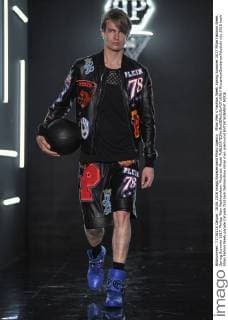 Milan Men s Fashion Week Spring Summer 2017 Milan Fashion Week, Spring Summer 2017. Philipp Plein Fashionshow. Pictured: Model  RiccardoxGiordanoxFotosicki