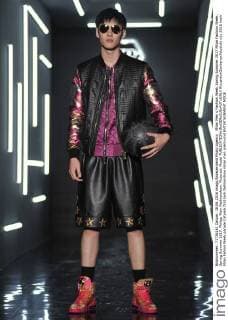 Milan Men s Fashion Week Spring Summer 2017 Milan Fashion Week, Spring Summer 2017. Philipp Plein Fashionshow. Pictured: Model  RiccardoxGiordanoxFotosicki