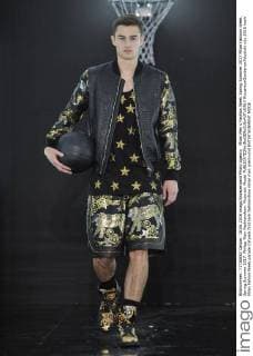 Milan Men s Fashion Week Spring Summer 2017 Milan Fashion Week, Spring Summer 2017. Philipp Plein Fashionshow. Pictured: Model  RiccardoxGiordanoxFotosicki