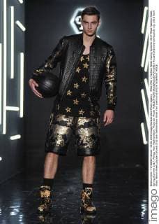 Milan Men s Fashion Week Spring Summer 2017 Milan Fashion Week, Spring Summer 2017. Philipp Plein Fashionshow. Pictured: Model  RiccardoxGiordanoxFotosicki