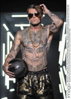 Milan Men s Fashion Week Spring Summer 2017 Milan Fashion Week, Spring Summer 2017. Philipp Plein Fashionshow. Pictured: Model  RiccardoxGiordanoxFotosicki